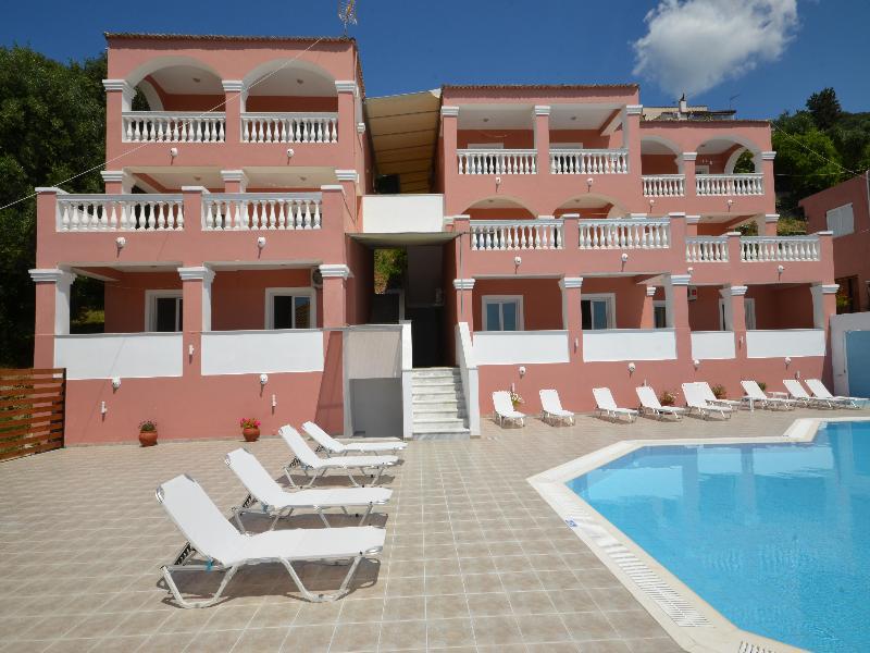 Paradiso Hotel Sea View And Pool Suites Ipsos Corfu Exterior photo